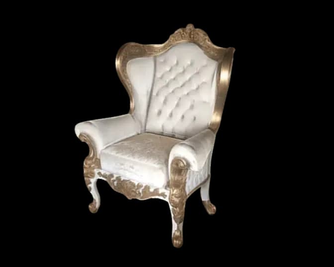 Luxe White Chair