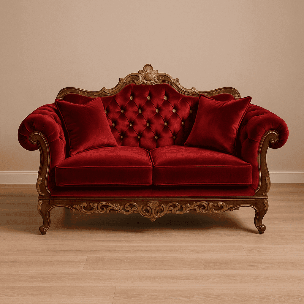 Red Luxury Sofa