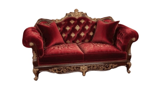 Red Luxury Sofa